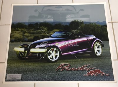 (image for) 1997 Plymouth Prowler Lithograph, Limited, Numbered Edition
