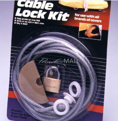 (image for) Vehicle Cover Lock & Cable Kit