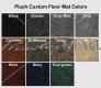 Plush Custom Floor Mats